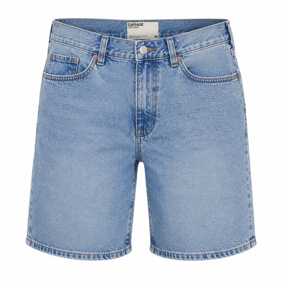 Garage Pants - Garage Skater‎ Jorts Womens 9 Jodie Blue New Bermuda Style Denim Shorts NWT